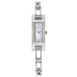 Vintage Gucci diamond pearl watch